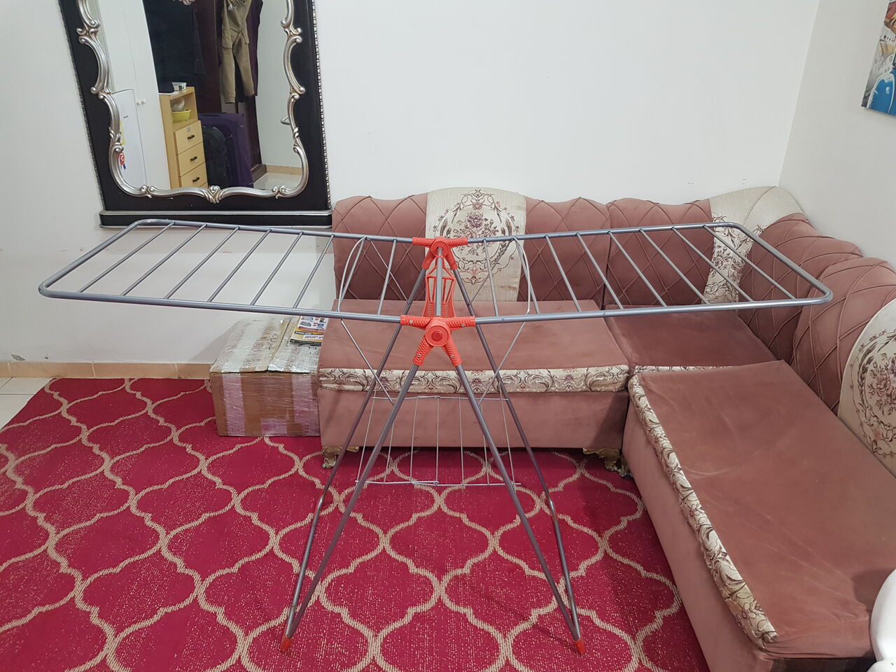 Al Safa, Electronics, SAR 260,  Samsung Microwave, Sandwich Toaster, Cloth Dryer Stand - Urgent Sale