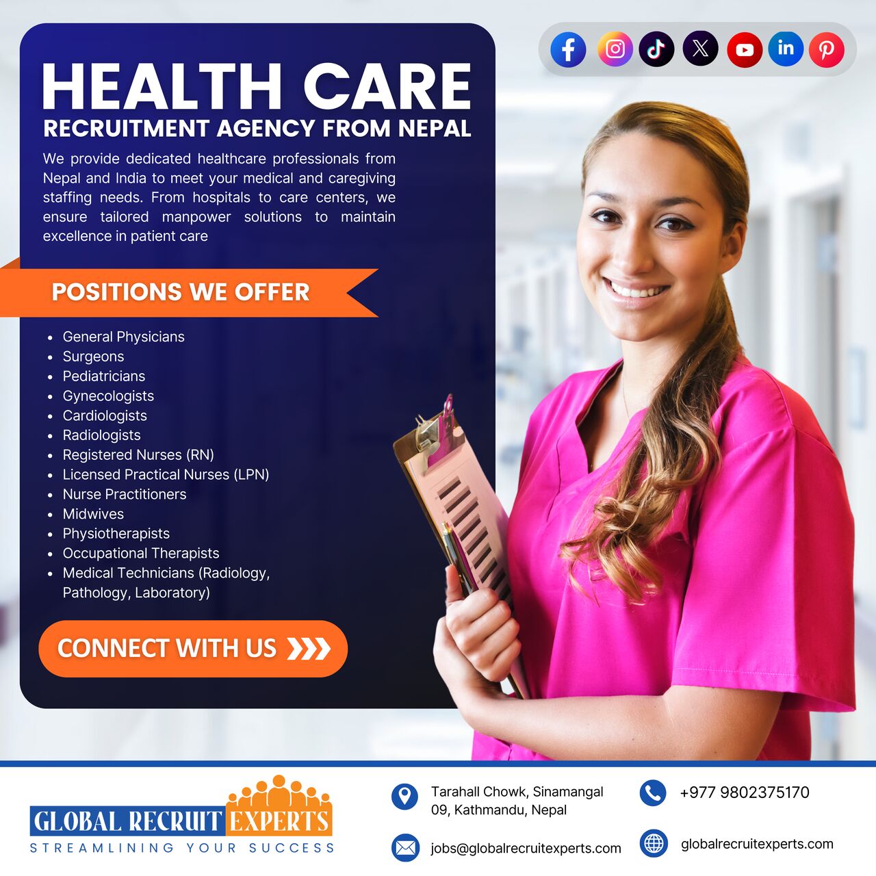 Lisbon, Manpower, RECRUITMENT AGENCY FOR PORTUGAL