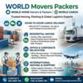 WORLD Movers Packers➡️Door To Door CARGO DELIVERY➡️With 20-40 FT Containers➡️ []0599988706]