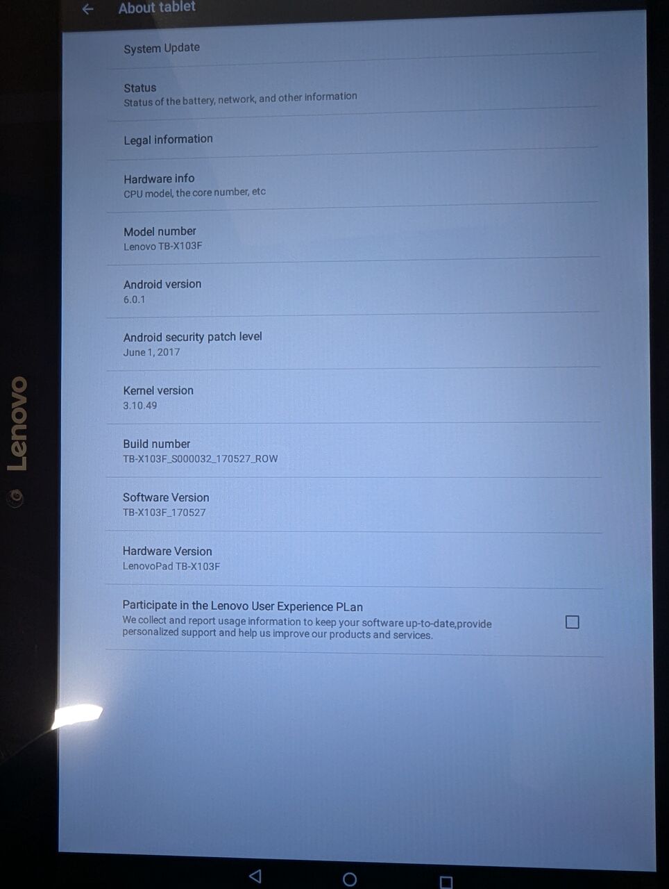 Dammam, Computers, SAR 120,  Lenovo Tablet TB-X103F &ndash; 120 SAR