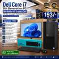 BHD 193,  Dell Core I7 PC NEW NVIDIA GeForce 4GB Graphics Card NEW Samsung 24