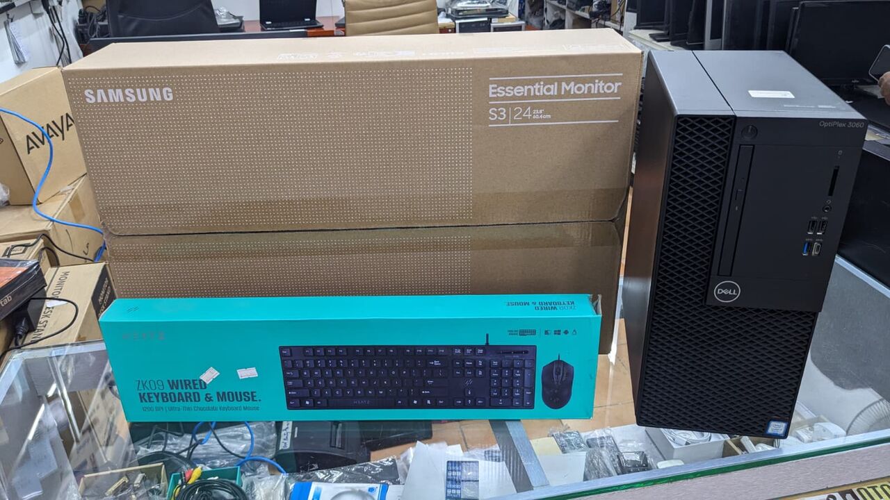 Manama, Tablet Computers, BHD 193,  Dell Core I7 PC NEW NVIDIA GeForce 4GB Graphics Card NEW Samsung 24" Borderless Monitor