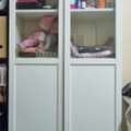 SAR 200,  White Cupboard - IKEA - (16.5 In X 11.5 In X 78 In)