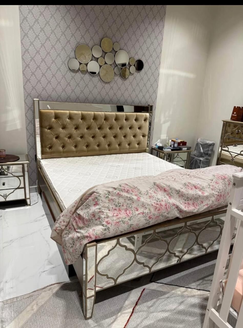 Al Hamra, Furniture, SAR 950,  Homecenter Bedroom Set For Sale With Mattress