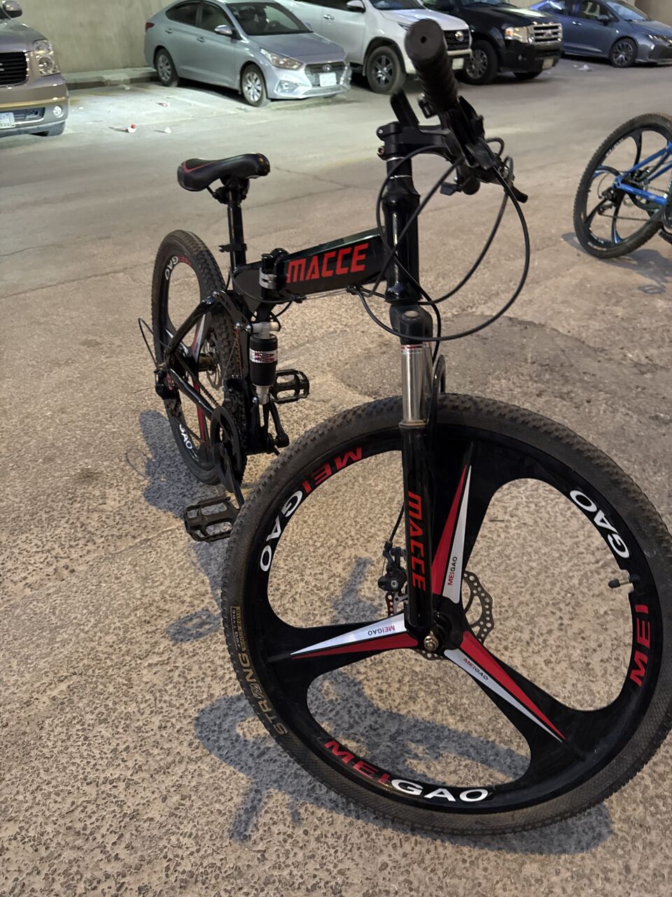 Al Wizarat, Bicycles, SAR 350,  26 Inch Folding Mountain Bike, 24 Speed Full Suspension Bicycle
