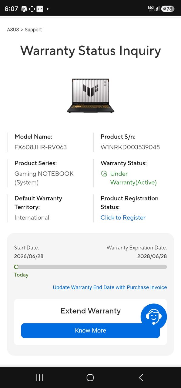 Riyadh, Computers, SAR 4300,  New Open Box Gaming Laptop - Asus TUF - Core I7 14th Gen,16gb,1TB,Nvidia RTX5050