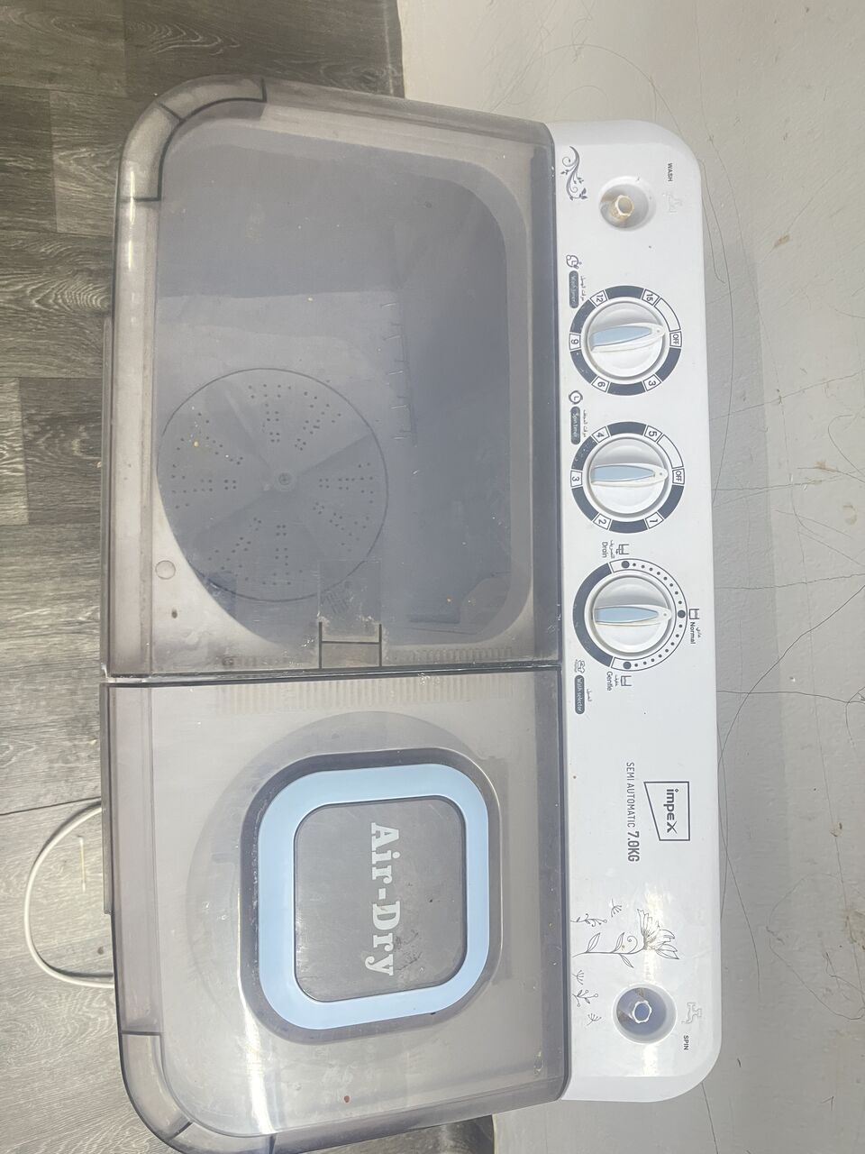 Al Malaz, Appliances, SAR 249,  Urgent Sale &ndash; Impex 7KG Semi-Automatic Washing Machine