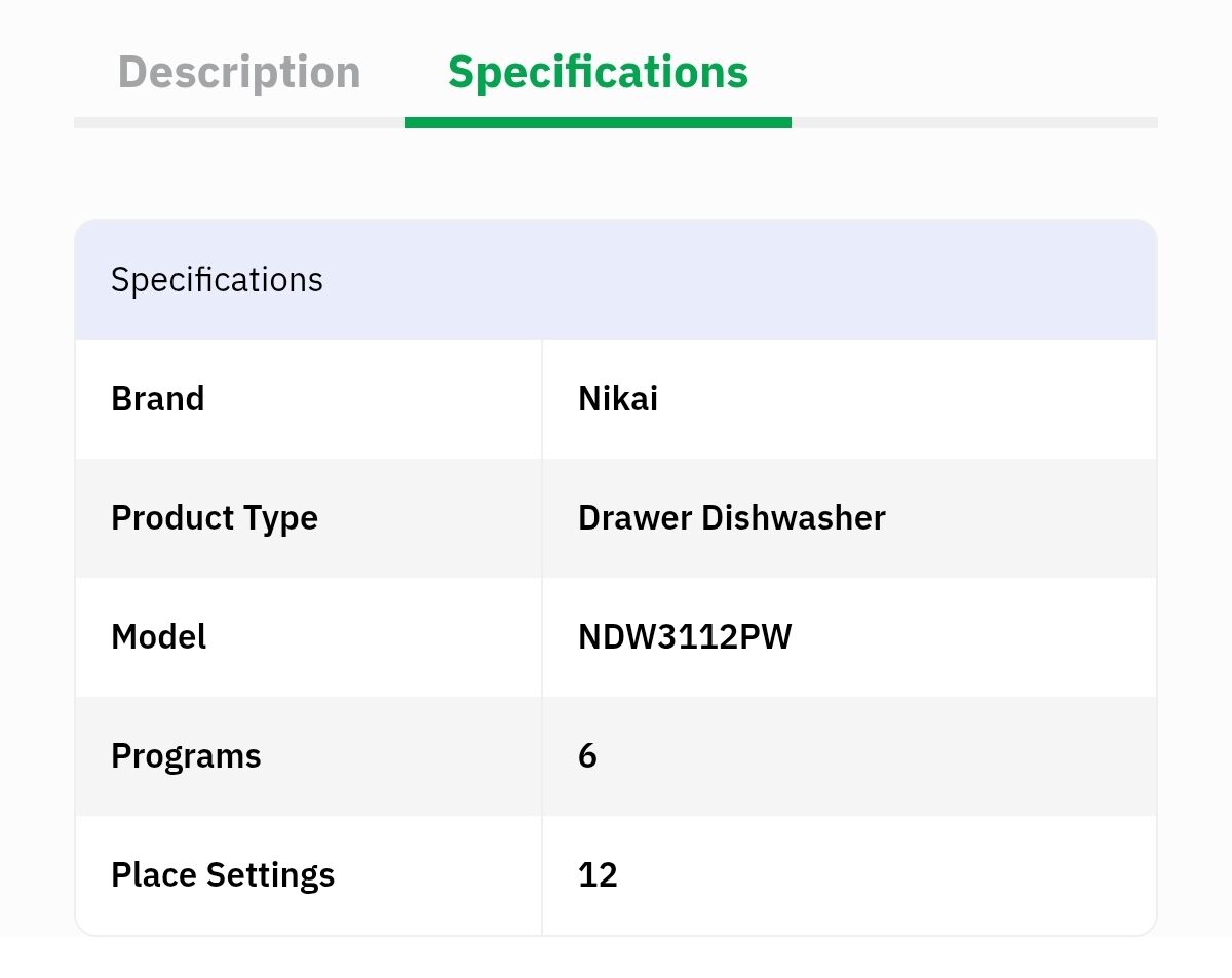 Khobar, Appliances, SAR 650,  Dishwashing Machine Nikai (Brand New Untouched)