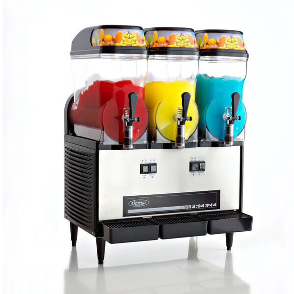 New York, Business, Commercial Slush Machine | Triple Bowl Granita Machine