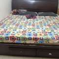 SAR 200, King Size Bed & Cabinet