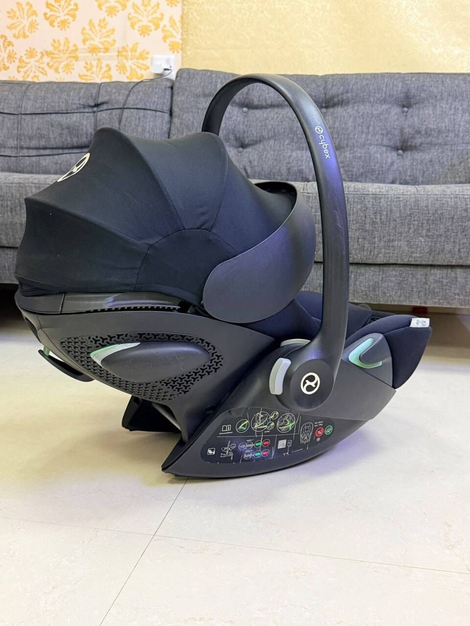 Riyadh, Baby & Kid Stuff, SAR 180,  Cybex Mamas & Papas GOLD Brand Carry Cot Car Seat