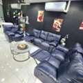 BHD 70,  6 Seater Leather Sofa Set For Sale 70bd Contact 33431155