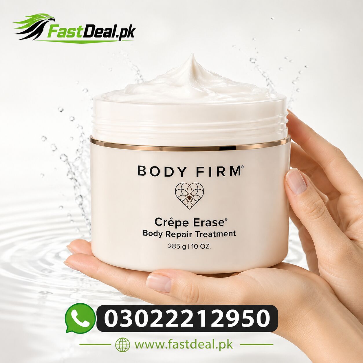 Karachi, Health & Beauty Items, PKR 8000,  ✨ Body Firm Crêpe Erase Body Repair Treatment Cream 285g (10oz) – Original Imported | Deep