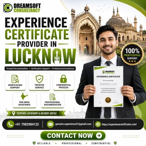 Lucknow, Legal, Trusted Experience Certificate Services In Lucknow