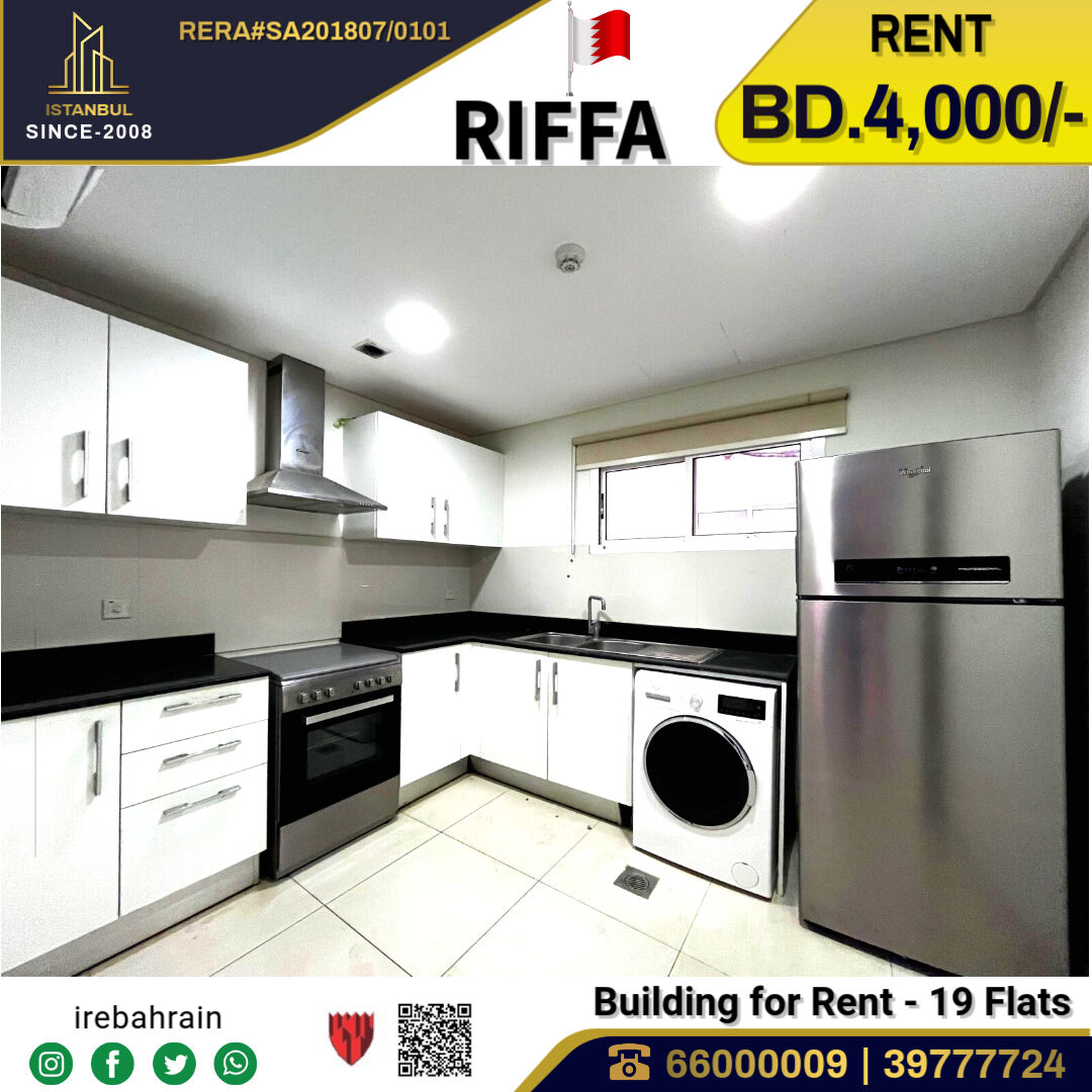 West Riffa, Apartments, Flats, Houses & Villas, BHD 4000/month,  Semi Furnished Residential Apartment Building For Rent In Riffa