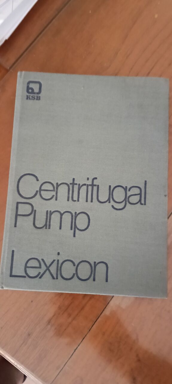 Umm Al Hassam, Books, BHD 10,  KSB Centrifugal Pump Lexicon (Hardcover Manual)