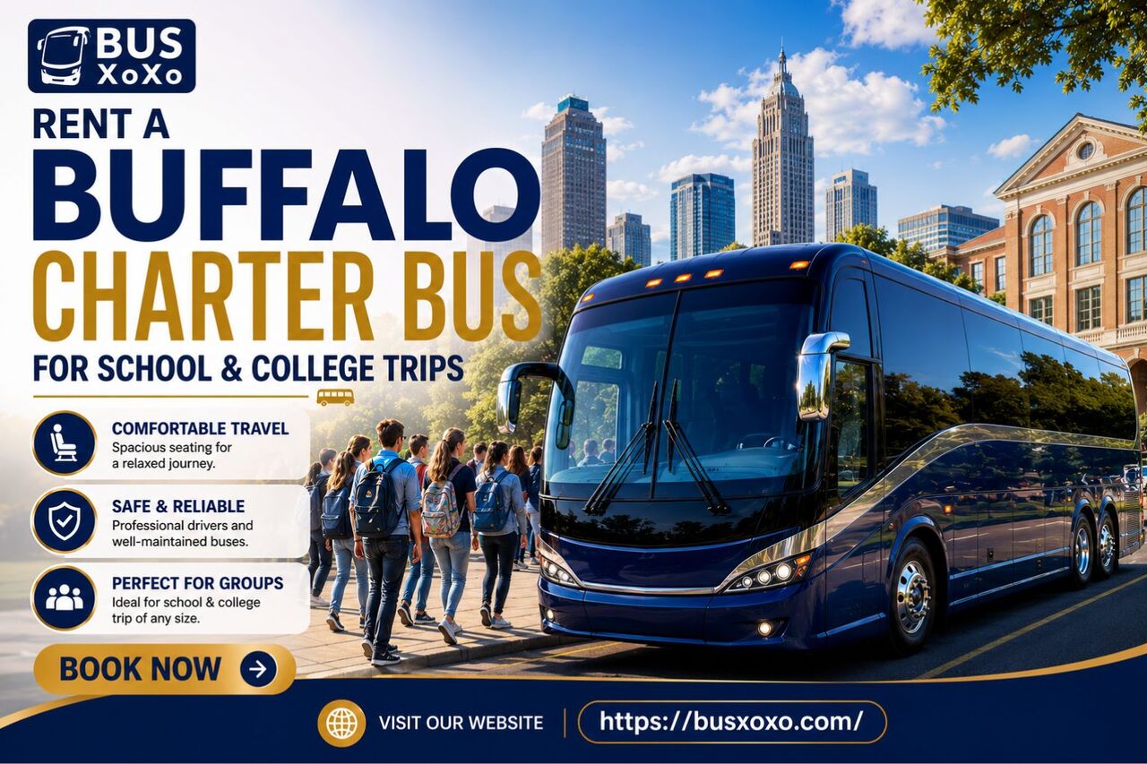 New York, Travel, Rent A Buffalo Charter Bus For School & College Trips
