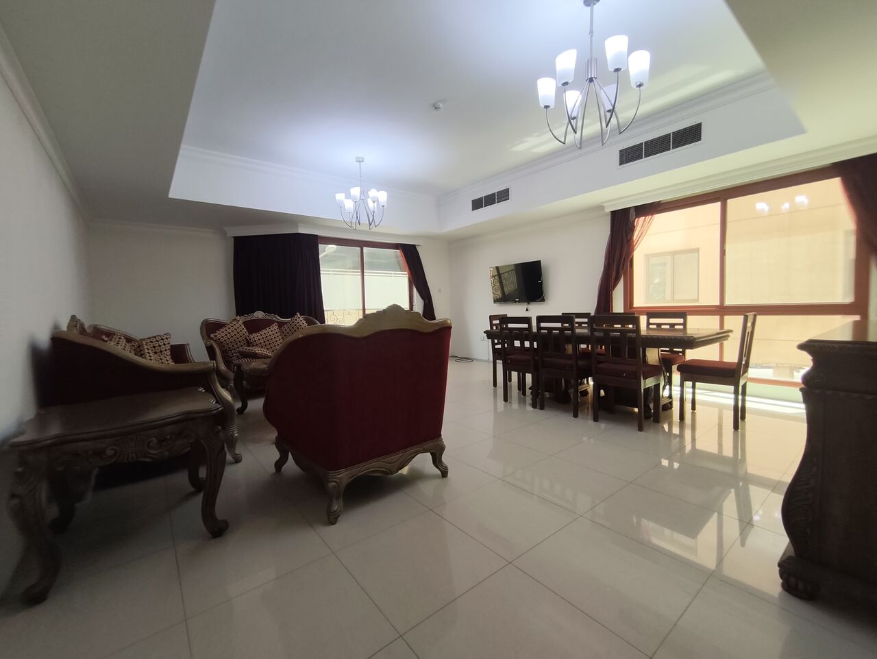 Adliya, Apartments, Flats, Houses & Villas, BHD 480/year,  3 BR,  Gorgeous Fully Furnished 3 Bhk Flat At Adliya Just For 480 Bhd