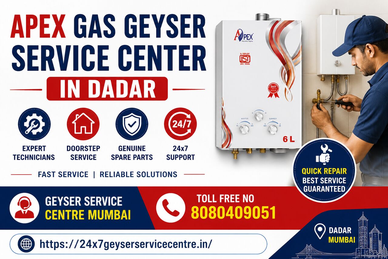 Mumbai, Appliance Repair, Apex Gas Geyser Service Center In Dadar | Call 8080409051