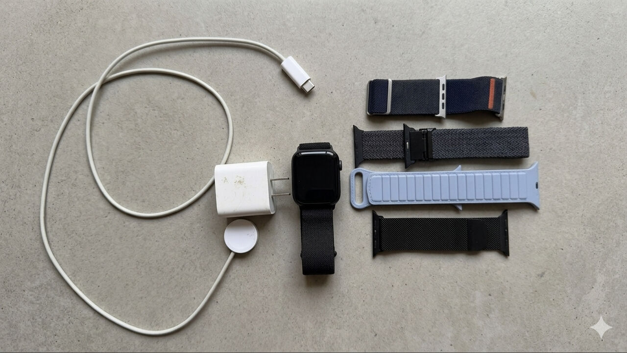 Hara, Watches, SAR 600,  Apple Watch Series 8 45mm