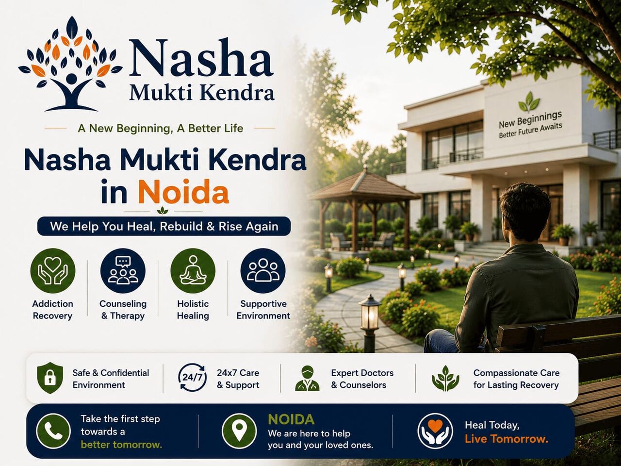 Noida, Health, Nasha Mukti Kendra In Noida For Safe & Lasting Recovery Support