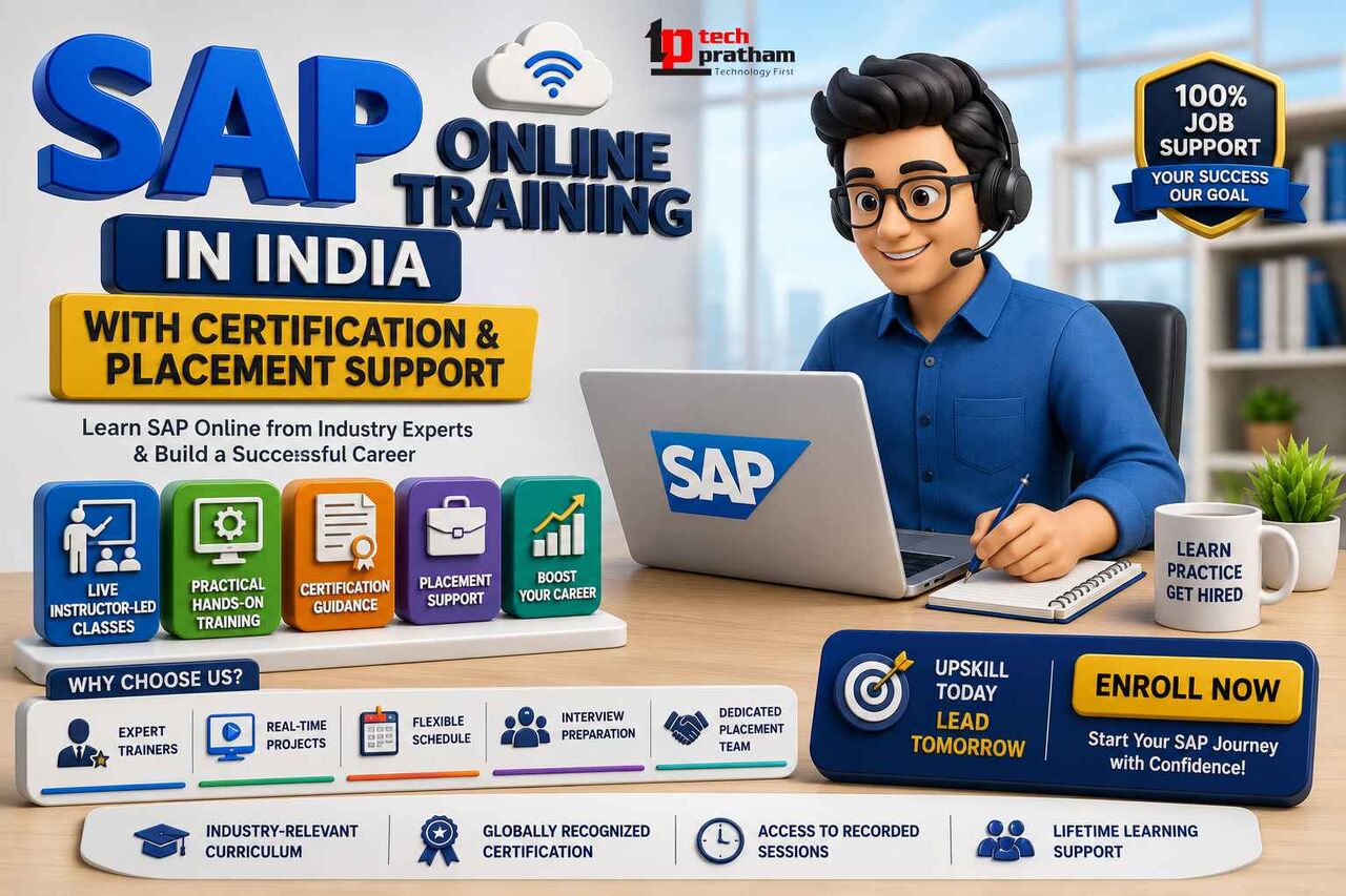 Noida, Education, SAP Online Training In India With Certification & Placement Support