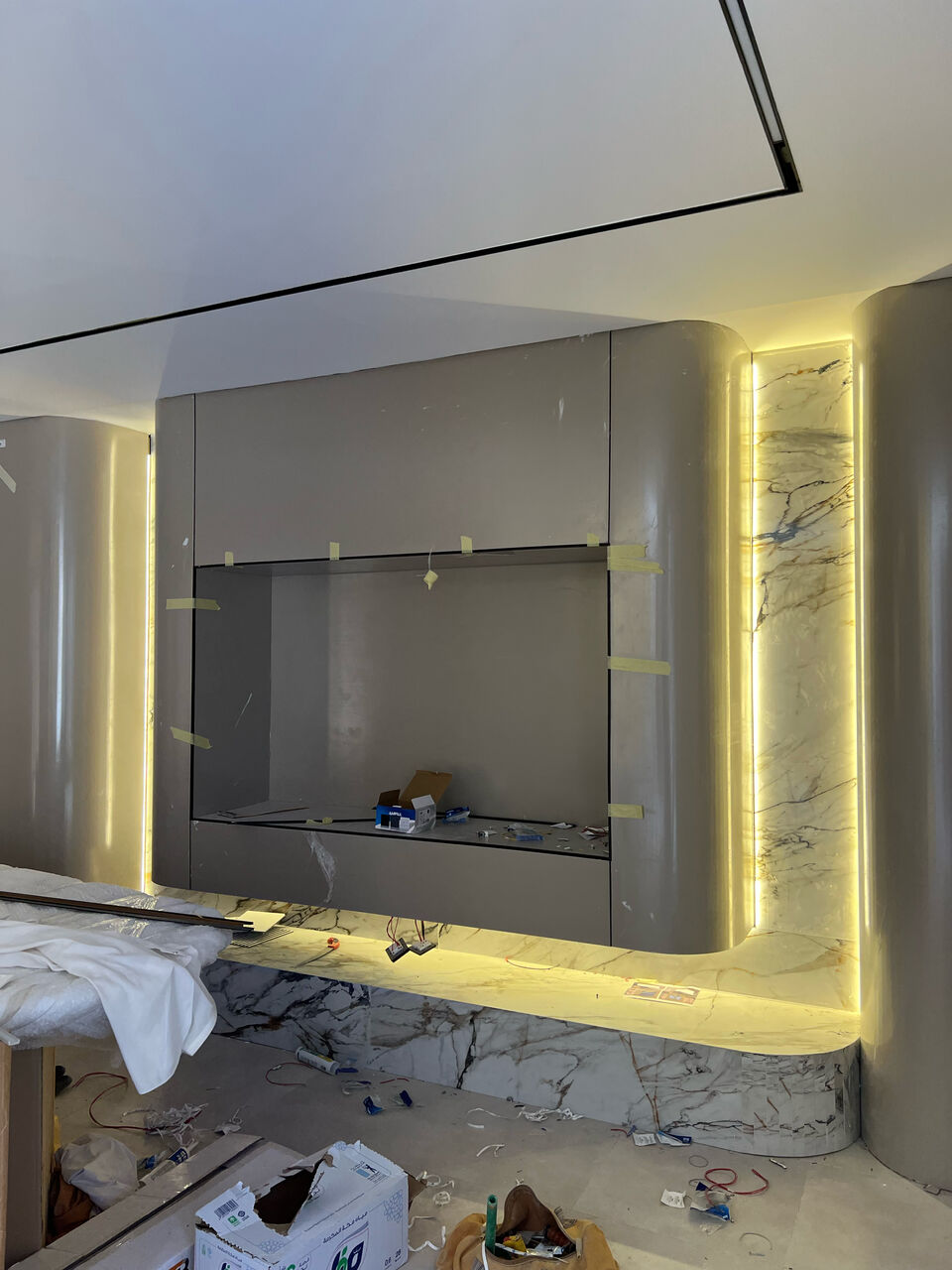 Ad Diriyah, Construction, Electrical And Plumbing Work