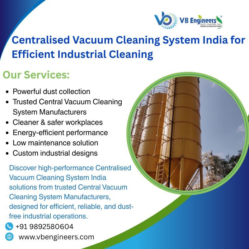 Mumbai, Machinery, INR 01,  Reliable Central Vacuum Cleaning System Manufacturers For Industrial Solutions