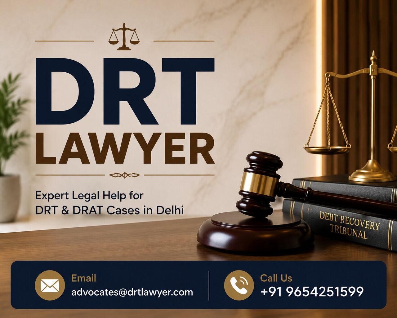 Ghaziabad, Legal, How Can A DRT LAWYER Help Resolve Bank Recovery And Debt Disputes?