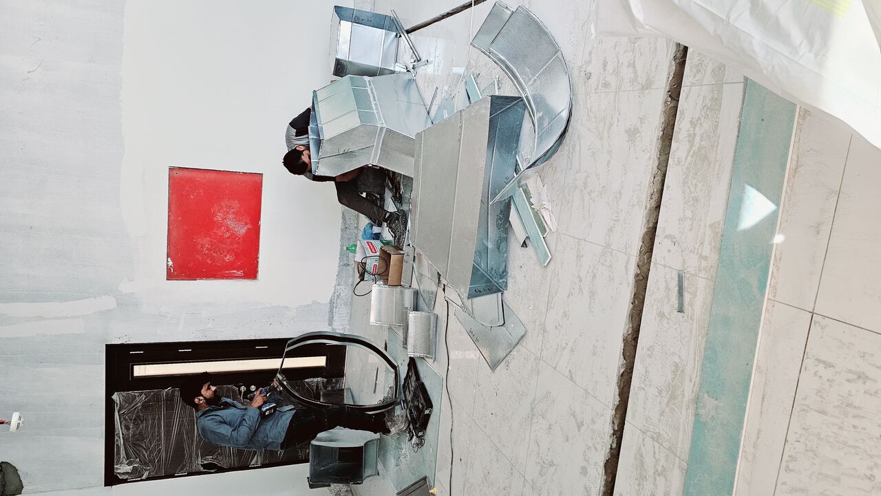 Khobar, Construction, AC DUCTING ISTALLATION WORK