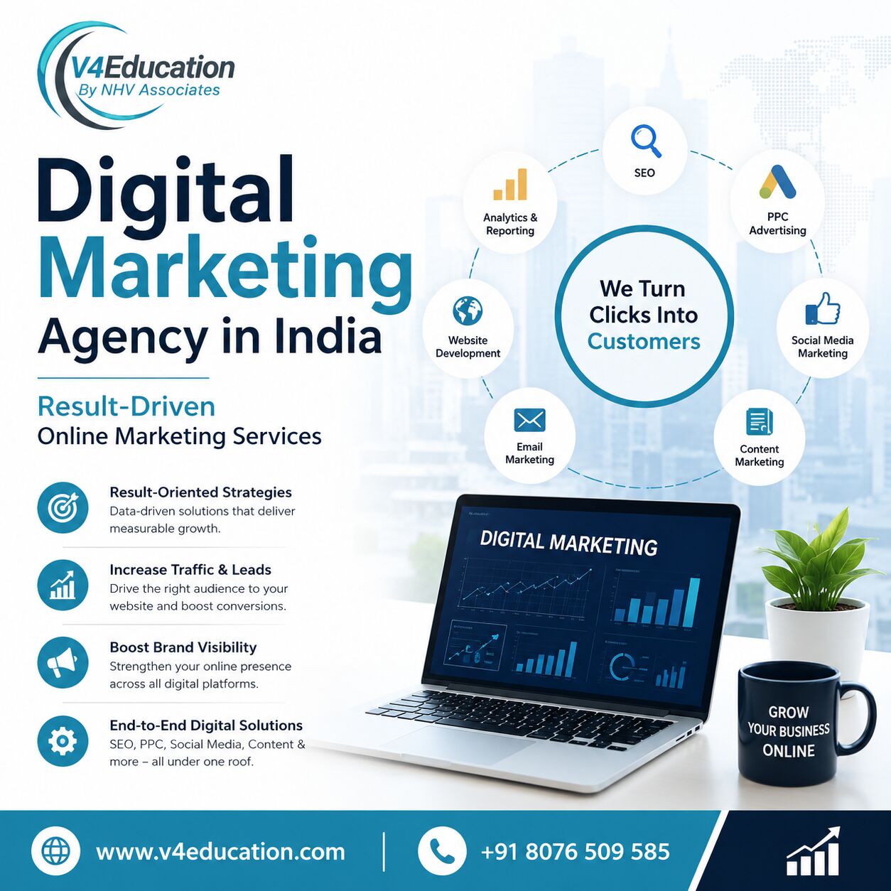 New Delhi, Web Design & Development, Digital Marketing Agency In India | Result-Driven Online Marketing Services