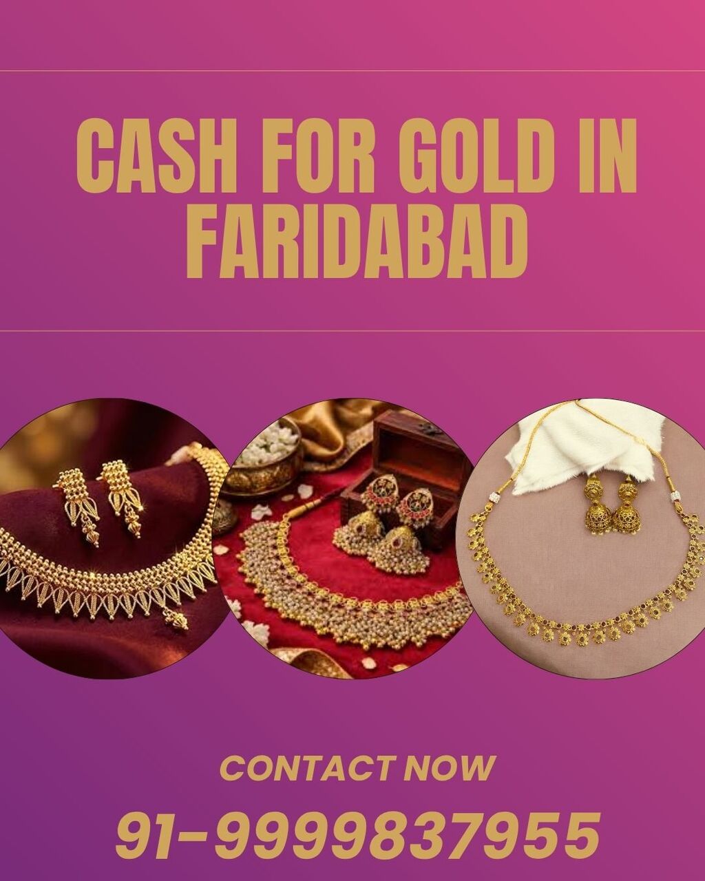 Faridabad, Items Wanted, Looking For Getting Instant Cash For Gold In Faridabad?