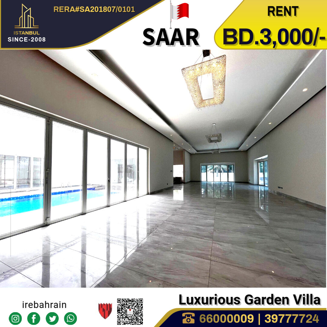 Saar, Villas, BHD 3000,  Semi Furnished Palace Type Villa For Rent In Saar