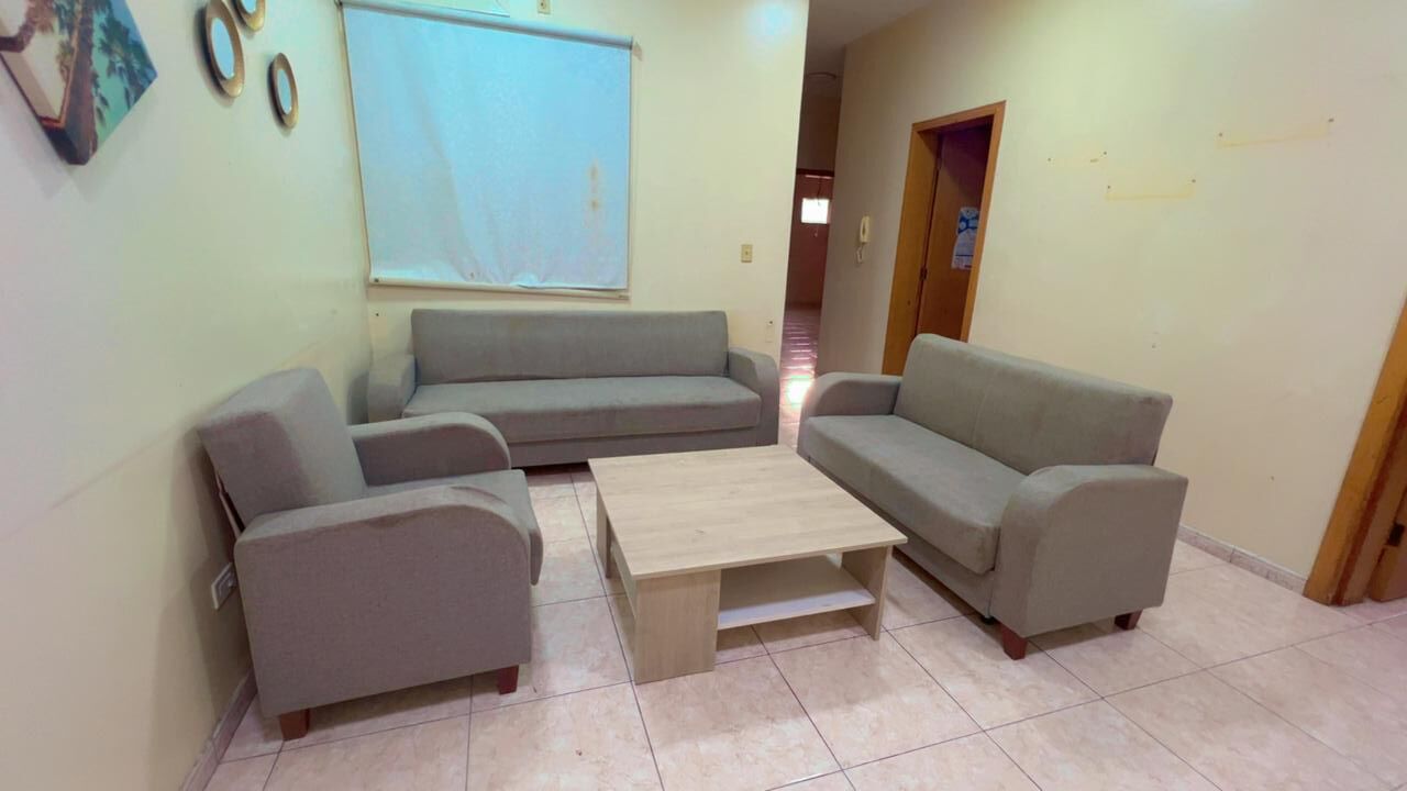 Jubail, Furniture, SAR 450,  Premium Sofa Set With Tea Table &ndash; Like New Condition