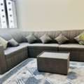 BHD 40,  Iam Selling Grey Sofa Set, Excellent Condition, Whatsapp Inly