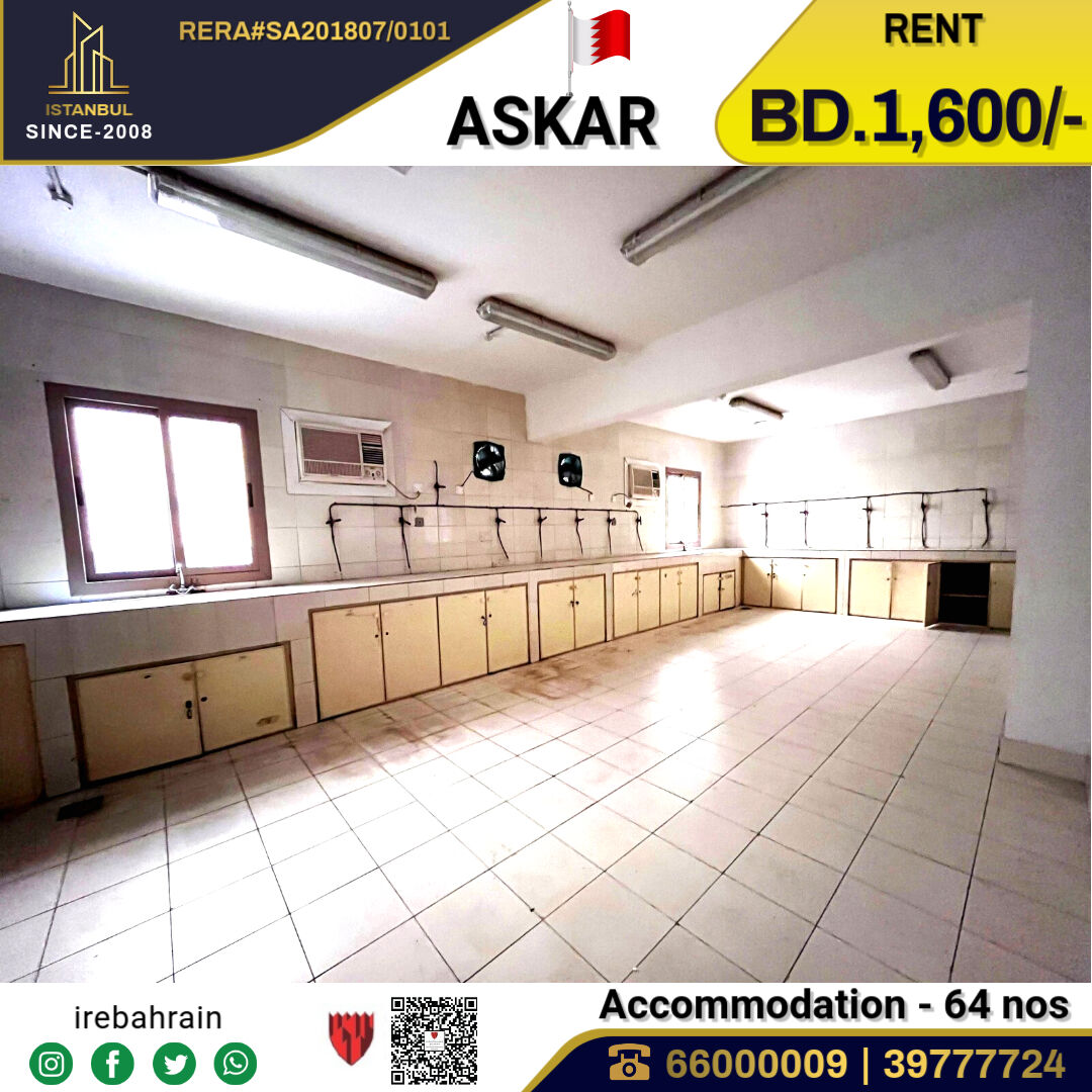 Asker, Staff Accommodation, BHD 1600,  BAPCO Approved Accommodation In Askar