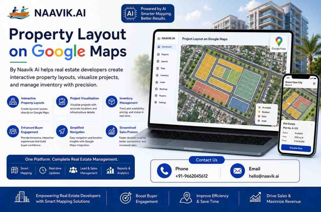 Mumbai, Real Estate, Google Maps For Real Estate - Naavik Ai