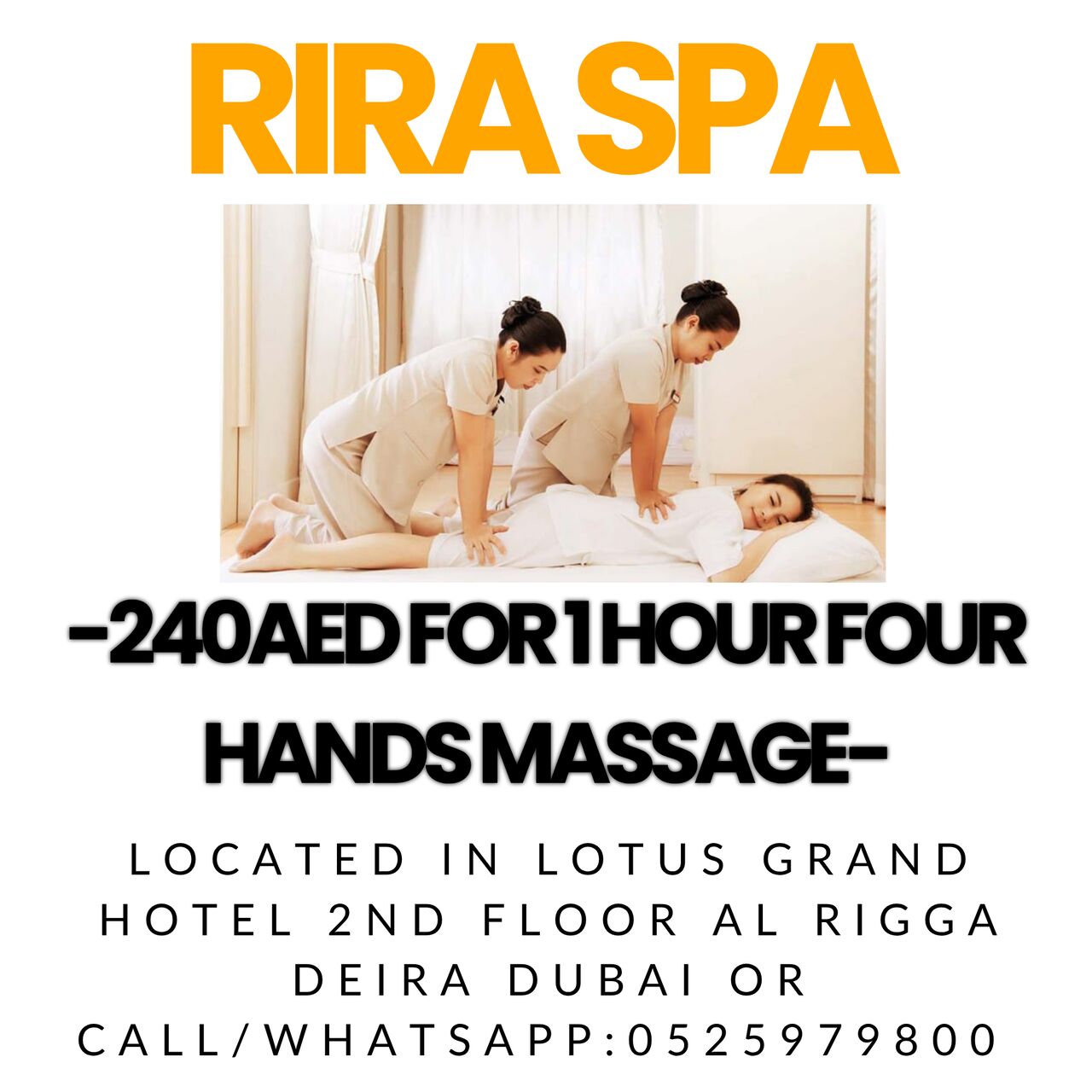Al Rigga, Health, Rira Spa Offer 7/18/2026