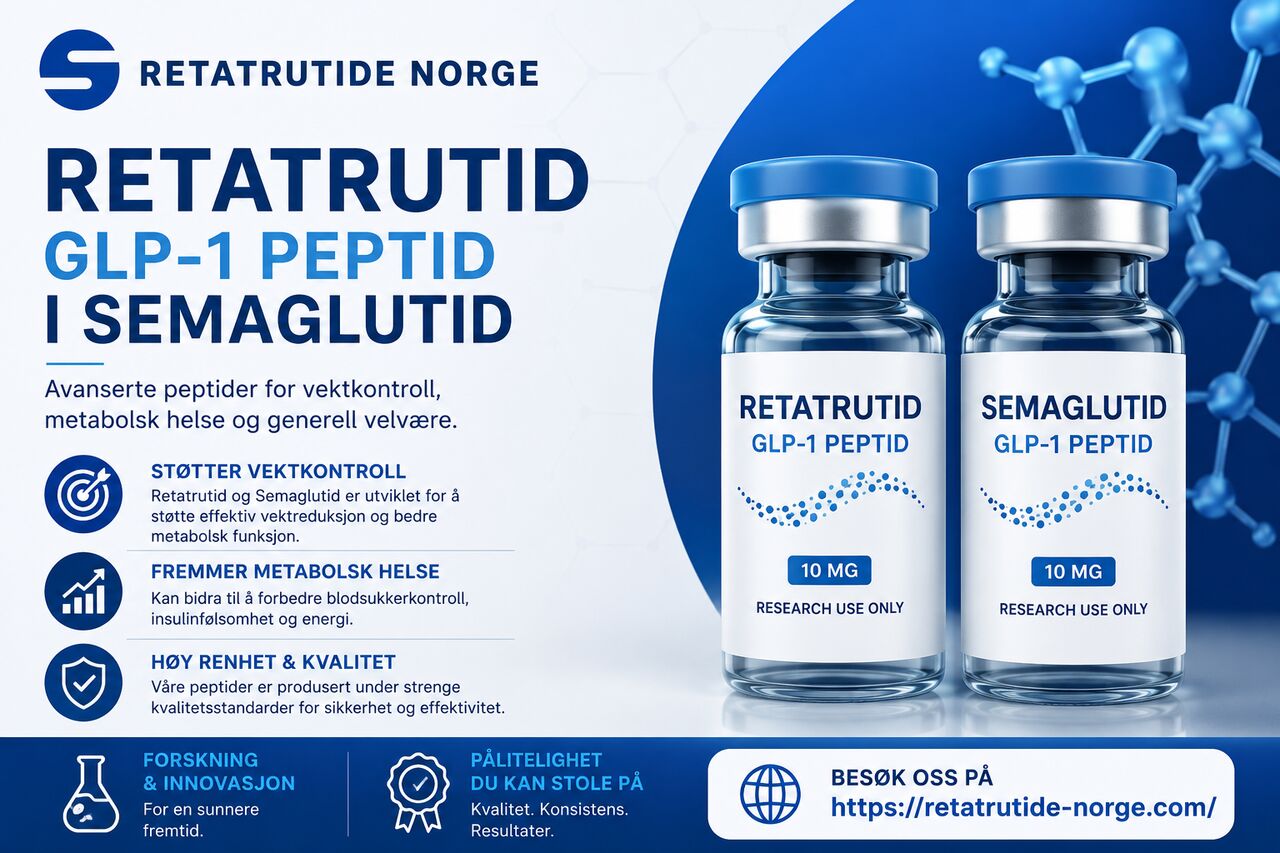 Oslo, Business, Retatrutid GLP-1 Peptid I Semaglutid