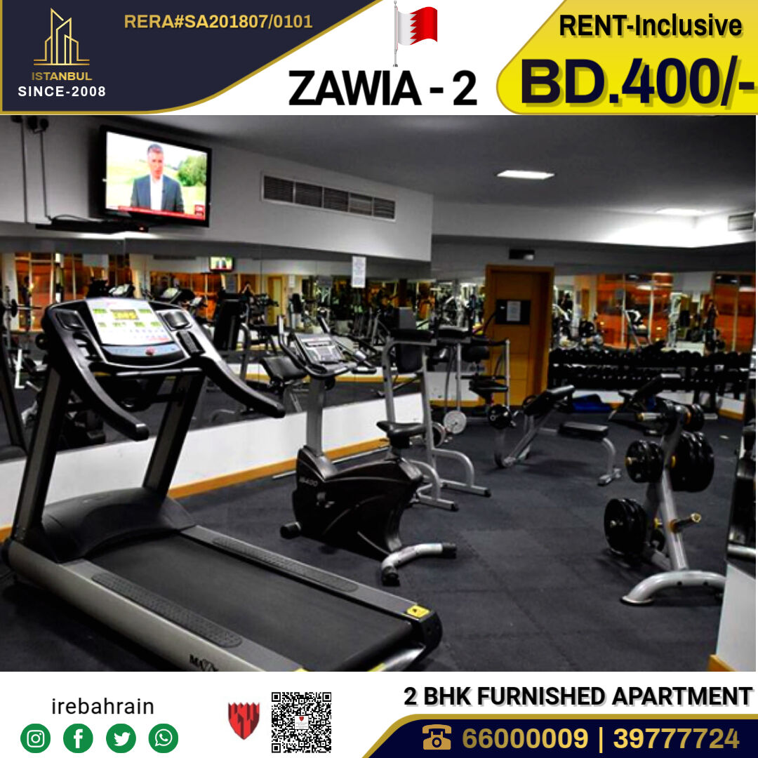 Amwaj Islands, Apartments, Flats, Houses & Villas, BHD 400/month,  Furnished,  2 BR,  Fully Furnished Modern Apartment In Zawia-2, Amwaj Island