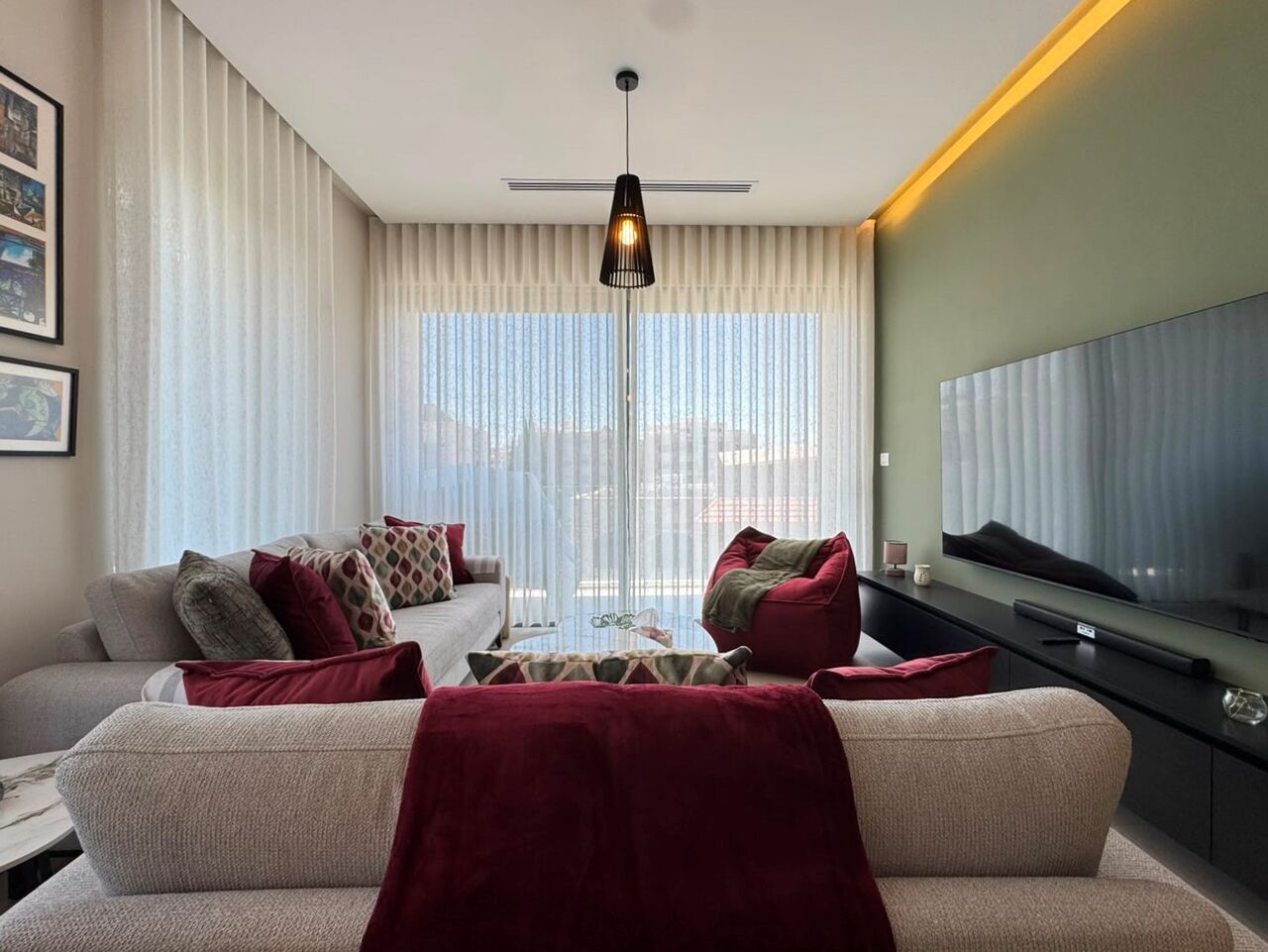 Amman, Apartments, Flats, Houses & Villas, JOD 16000/year,  Furnished,  2 BR,  120 Sq. Meter,  New Furnished 2 Bedrooms Apartment For Rent