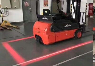 Dubai, Industrial Machinery, Forklift Red Light For Safer Warehouse Operations