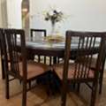 SAR 650,  Dining Table & Joie Aire Twin Stroller For Sale
