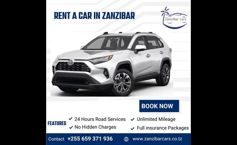 Dar es Salaam, Travel, Rent A Car Zanzibar With 24/7 Customer Support