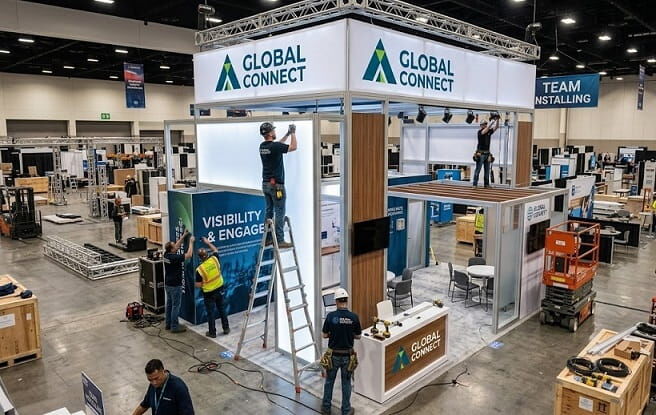New York, Business, Exhibition Stand Builder Las Vegas | Custom Trade Show Booth Installation