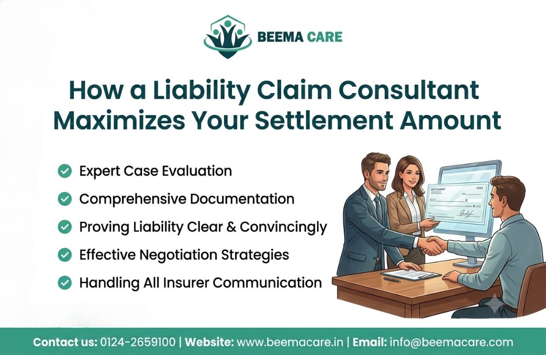 Gurgaon, Financial, How A Liability Claim Consultant Maximizes Your Settlement Amount
