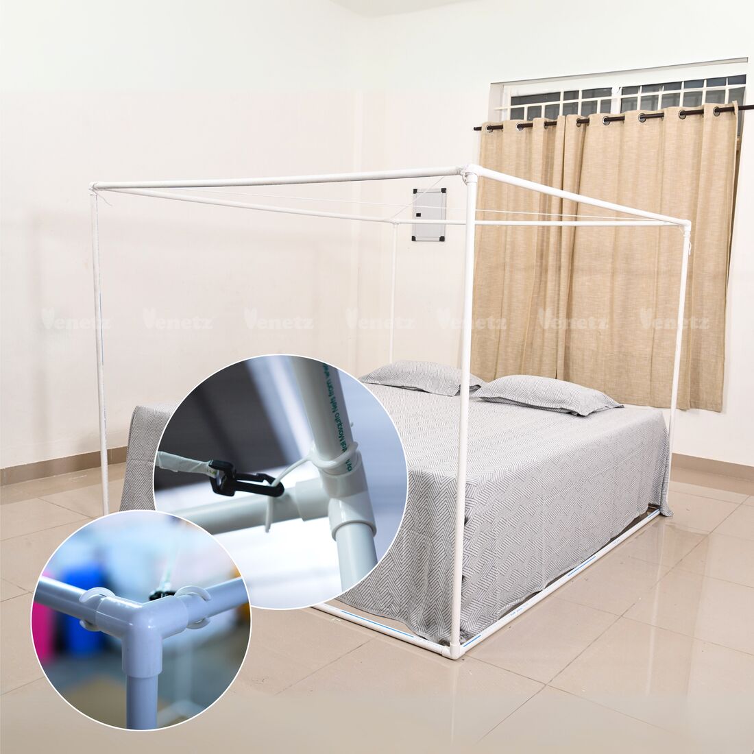 Mumbai, Household Items, INR 3,  Shop Ready-to-Install Mosquito Nets For Indian Homes
