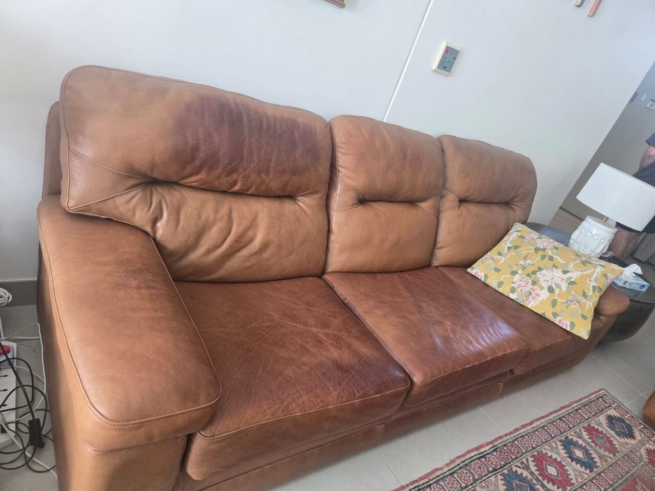 Riyadh, Furniture, SAR 2500,  Sofa Set+coffee Table + Recliner