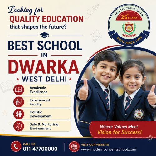 Dwarka, Education, Best School In Dwarka West Delhi - Modern Convent School
