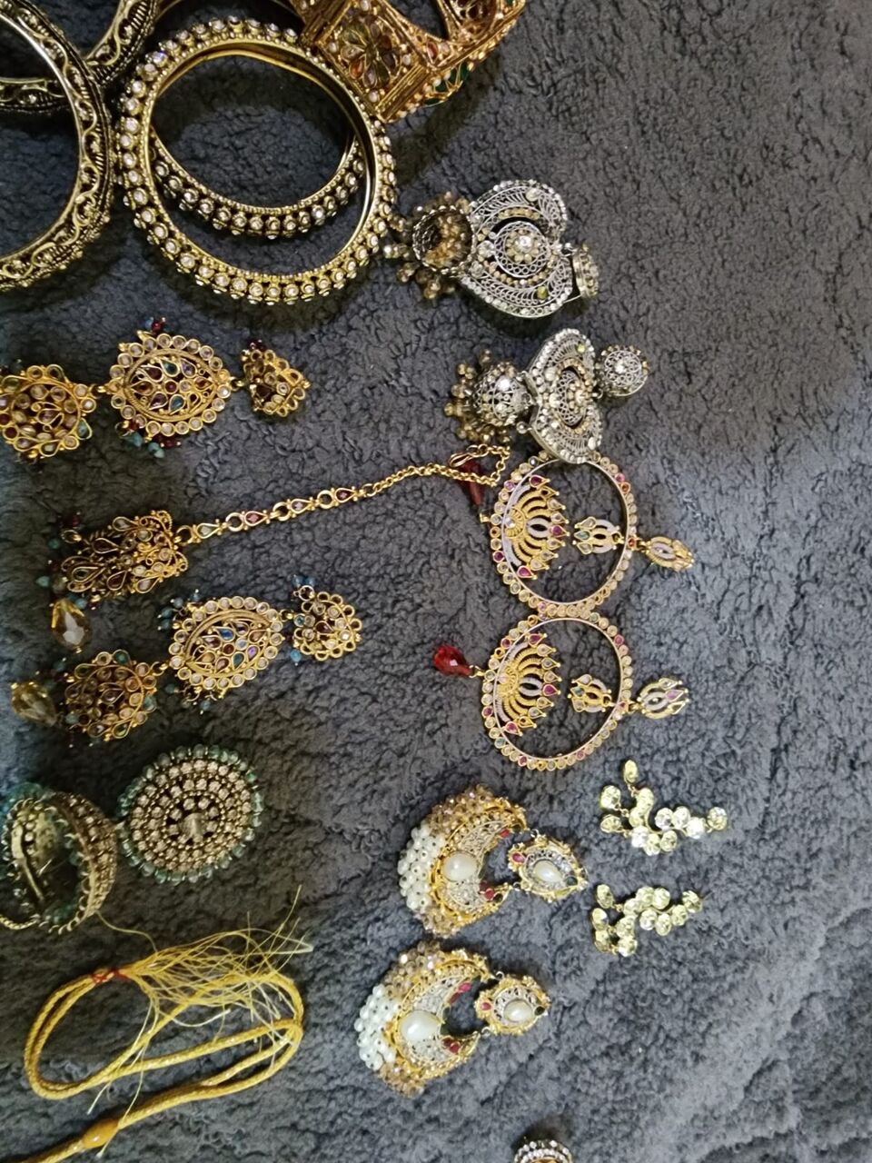 Jubail, Jewelry, SAR 100,  Artificial Indian Jwellery Set, Bangles And Chooriyan